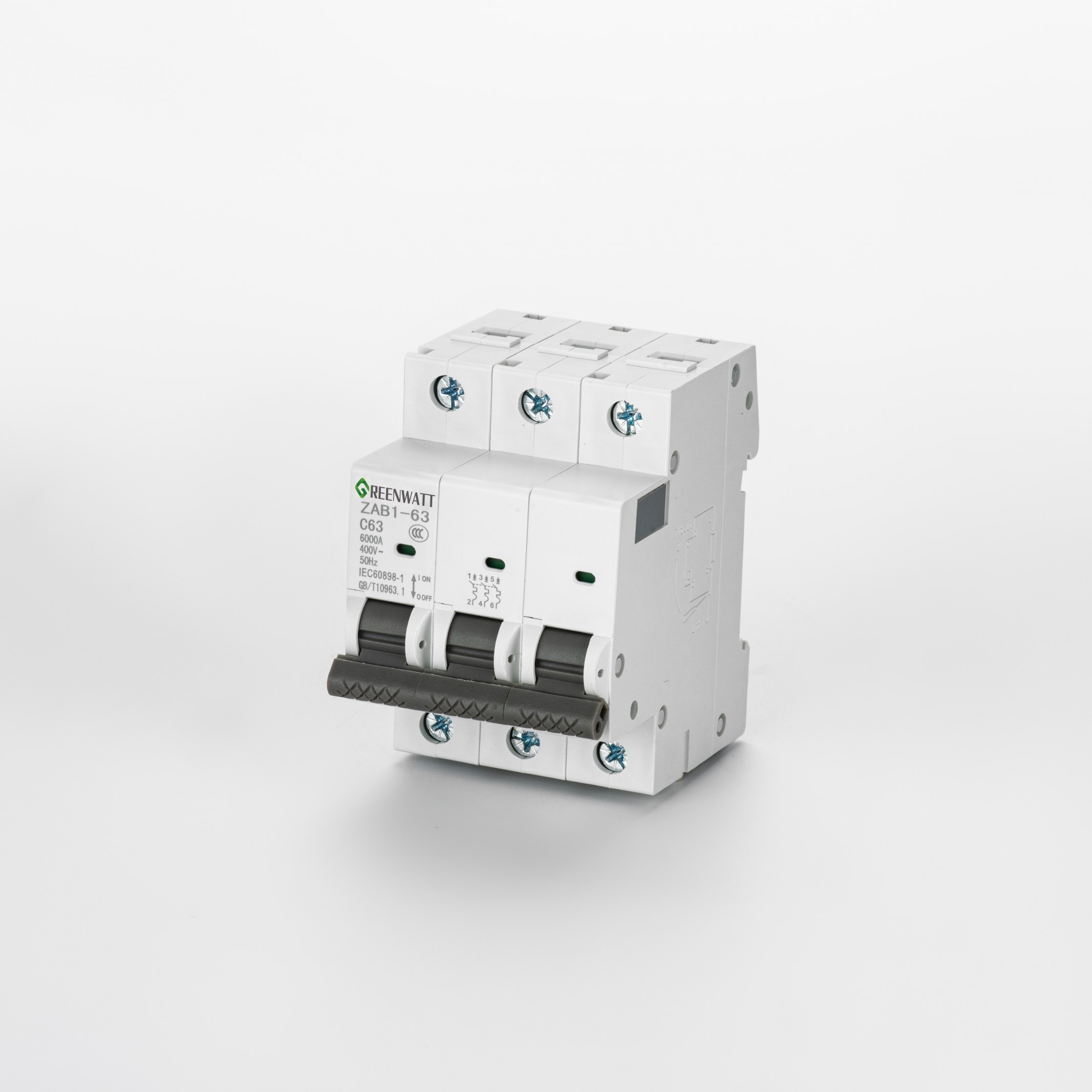 REENWATT ZAB1-63 3P ACミニチュア回路ブレーカー| 63A 400V