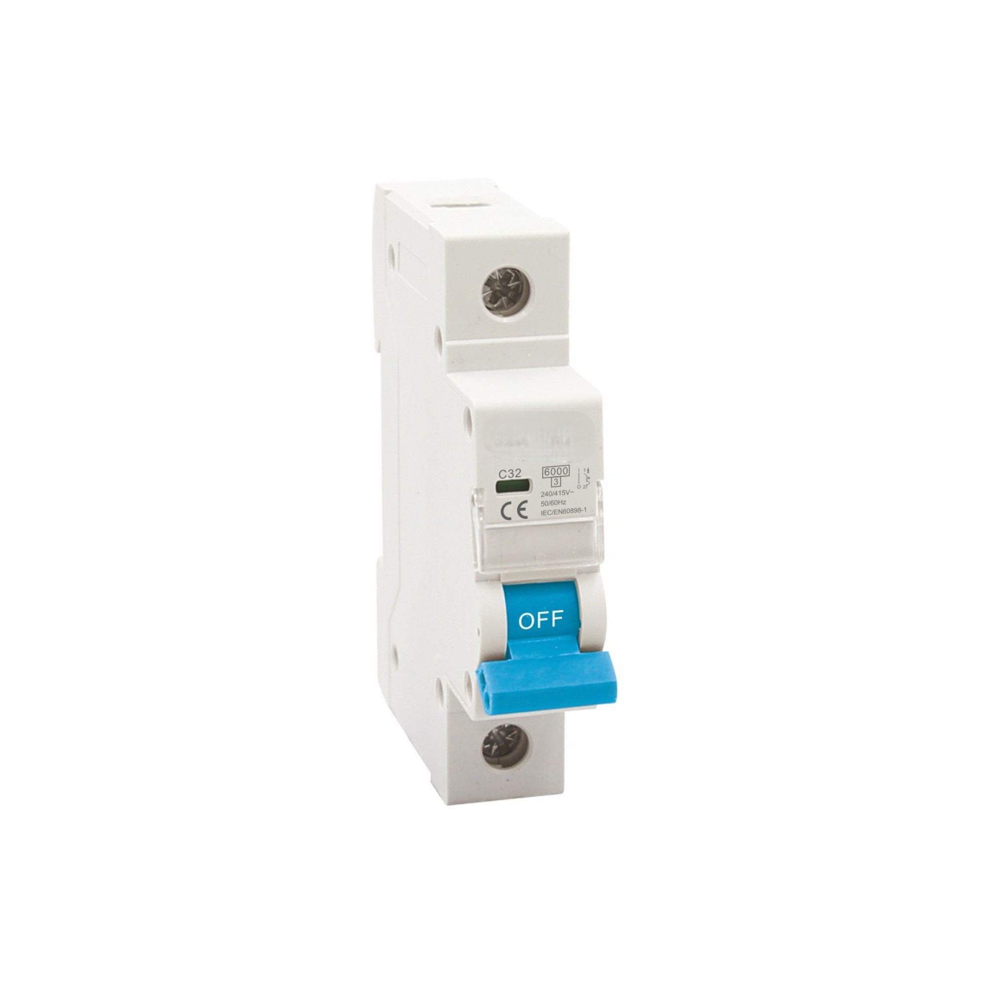 熱磁気AC MCB | 1p-4p | 1-63a | B/C/D曲線| 415V | IEC/EN 60898-1